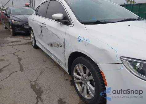 2016 Chrysler 200 Limited z USA, uszkodzony, nr VIN 1C3CCCABXGN162225